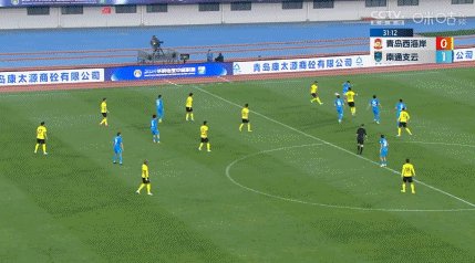 OD体育官网-【中超】戈迪内斯梅开二度 西海岸0比2南通遭4连败